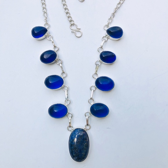 Jewelry - Handmade Gemstone Necklace 925 silver